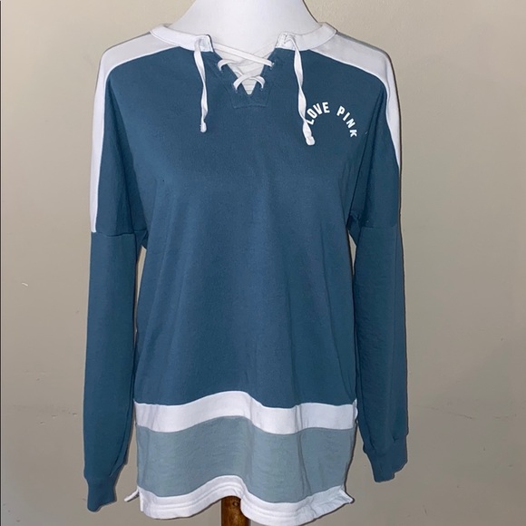 PINK Victoria’s Secret Pull Over Lace Hoodie M